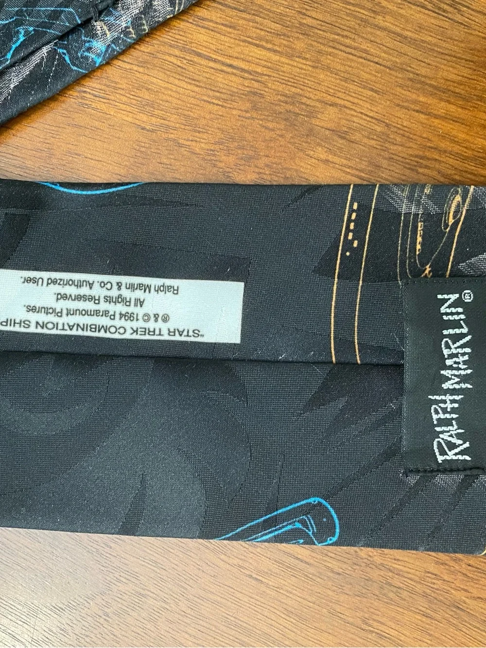 Vintage Star Trek Ralph Marlin Tie